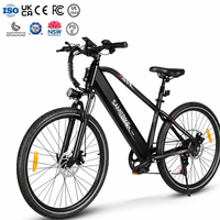 Bicicleta Eléctrica SAMEBIKE de 27.5 Pulgadas, 36V, 13AH, Batería de Litio, 7 Velocidades, Todoterreno, Urbana, OEM