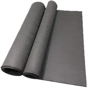 Tessuto personalizzato di fabbrica in fibra di carbonio feltro Pan a base di fibra di carbonio morbido feltro di grafite