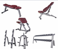 Équipement de musculation professionnel à charge par pignon SUPER BENCH – Vente chaude