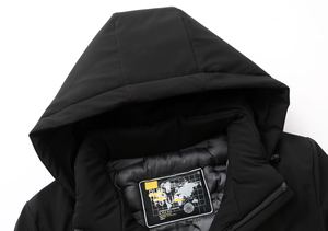 पारंपरिक नायलॉन काम जैकेट फर पंक्तिबद्ध हार्डी पुरुषों के ट्रेंच कोट सादे डिजाइन ठोस रंग बमवर्षक जैकेट आपूर्तिकर्ता - Product Image 6