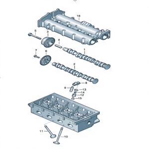 03C109101DC 03C109101DD <span class=keywords><strong>Arbre</strong></span> à cames pour AUDI A1 A3 VW Scirocco Beetle <span class=keywords><strong>GOLF</strong></span> SEAT ALHAMBRA 1.4 TFSI 1.4TSI CAXA CTKA CAVD - Product Image 1