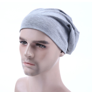Bonnet en crochet en coton tricoté pour hommes et femmes, bonnet de ski unisexe - Product Image 1