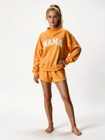 Sweat-shirt à col montant édition limitée pour femme 2026, coupe oversize courte, pour adolescentes, ample, à manches longues, pour l'hiver