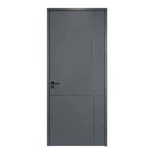 Bestseller Interne WPC-Türen Wasserdichte PVC-Massivholz-Innentür-Verkleidung HDF - Product Image 5