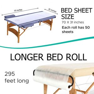 Oem Factory PP Disposable Flat <b>Bed</b> Sheets for Hospital Hotel Use Roll Packaging Non-woven Fabric Plain Style <b>Bed</b> Bug Protection - Product Image 4