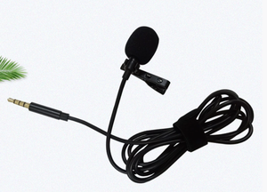 Mobile Phone Recording Collar <strong>Lavalier</strong> <strong>Microphone</strong> 3.5mm Omni-Directional Cardioid Wired Communication Portable Professional - Product Image 2