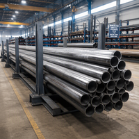 Pipa Baja Karbon Seamless ASTM A106 Gr.B 10 Inch SCH40 Dilapisi Cat Hot Rolled untuk Boiler, Minyak, dan Gas, FOB Tianjin