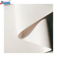 Matériaux d'impression de bannières flexibles en plastique pour la publicité, rouleaux de 510 g, modèle SFC550, emballage en papier kraft, échantillon gratuit