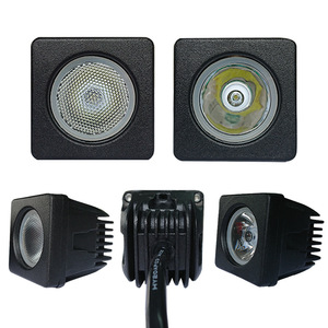 ไฟ LED ทำงานกลางคืน 10W ทรงสี่เหลี่ยม สำหรับรถออฟโรด ตัวโคมทำจากอลูมิเนียมอัลลอยด์ อายุการใช้งาน 30000 ชั่วโมง สำหรับรถจี๊ป มอเตอร์ไซค์ รถบรรทุก - Product Image 4