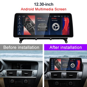 Système multimédia automobile HFMidia Qualcomm Snapdragon 665 12,3 pouces avec CarPlay sans fil Android16 AUTO pour BMW F25 F26 - Product Image 5