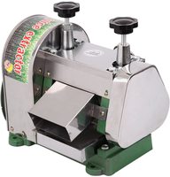 Machine à jus de canne à sucre manuelle 50 kg/h pour usage en restaurant à vendre