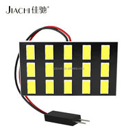 Ampoules automobiles 6/9/12/15/18/24 SMD LED en aluminium 12V certifiées CE, lampe de lecture intérieure de voiture T10 BA9S, dôme festoon blanc