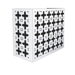 Revêtement PVDF Couvercle de climatiseur en aluminium décoratif extérieur Dissipation thermique <span class=keywords><strong>Isolation</strong></span> <span class=keywords><strong>phonique</strong></span> Couvercle de pompe à chaleur en aluminium - Product Image 3