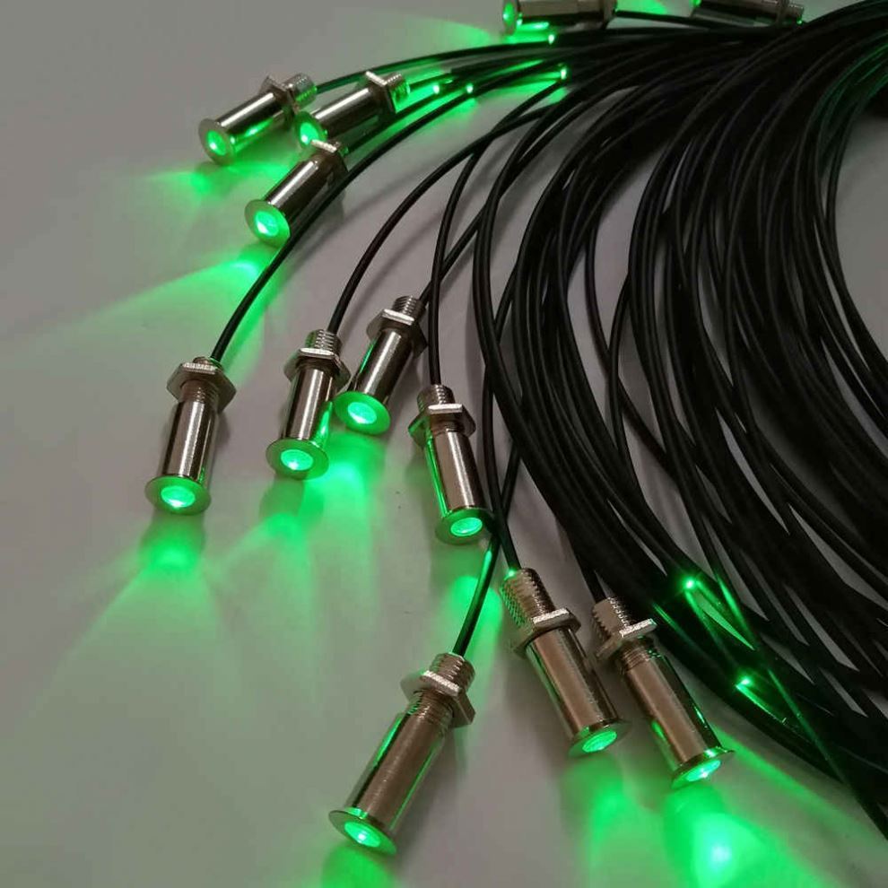 Outdoor PMMA Star LED Swimming Pool Light with 304 End Fittings Multi Stands Optic Fiber 100W White LED 80 Sqm
