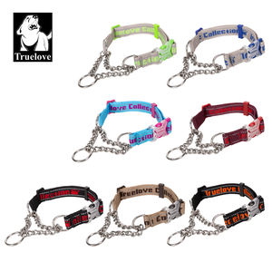 <span class=keywords><strong>Collar</strong></span> de Perro Turelove, Resistente, de Acero Inoxidable, con Cadena Móvil, Reflectante, de Nailon, para Entrenamiento al Aire Libre, Antitirones - Product Image 1