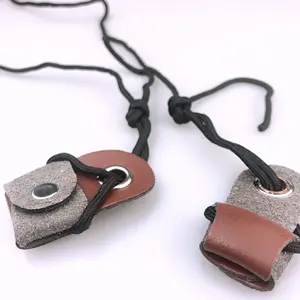 170cm עור פרה ופוליאסטר קשת Stringers Recurve מסורתי קשת סטרינגר Longbow סטרינגר עבור חצים ציד בחץ וקשת אבזרי - Product Image 1