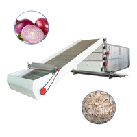 Équipement de séchoir à grains automatique à haute capacité Séchoir d'usine chinoise Processus de séchoir à ventilateur de ceinture en maille de maïs pour le traitement des grains