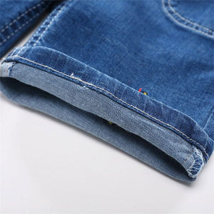 Vêtements pour enfants de style coréen, en stock, vêtements pour bébés garçons, jeans, shorts, provenant d'une usine chinoise - Product Image 3