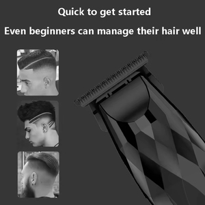 Tondeuse à cheveux professionnelle sans fil pour hommes, rasoirs sans fil, batterie au lithium rechargeable par USB, pour la maison, le salon de <span class=keywords><strong>coiffure</strong></span>, la boutique de barbier pour <span class=keywords><strong>homme</strong></span> - Product Image 4