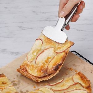 Stainless Steel Cookware Pizza Creative <b>Baking</b> Tools Supplies Single Wheel Round Roller Knife - Product Image 1
