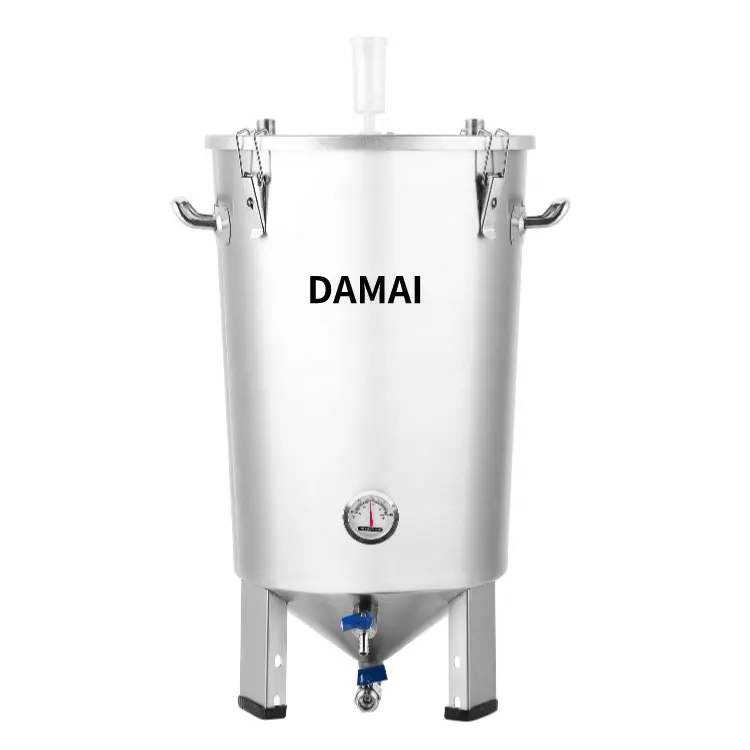 30 60L Conical Fermenter Beer Brewing Equipment Home Brewery Equipment 304 Stainless steel Fermentation Tank For Sale