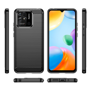 <span class=keywords><strong>Coque</strong></span> de téléphone portable en TPU, étui souple résistant aux chocs en Fiber de carbone pour <span class=keywords><strong>Redmi</strong></span> <span class=keywords><strong>10C</strong></span>, offre spéciale, - Product Image 6