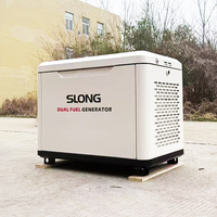 GENERADOR DE GAS NATURAL Y GLP PARA OBRAS DE CONSTRUCCIÓN MARCA SLONG DE 8KW