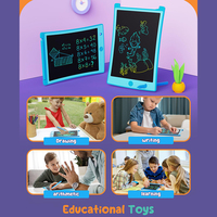 Tablette d'écriture LCD pour enfants, jouet éducatif effaçable et réutilisable, 8,5 pouces, colorée, vente en gros en usine