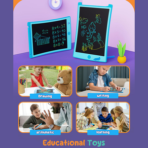 Tablette d'écriture LCD pour enfants, jouet éducatif effaçable et réutilisable, 8,5 pouces, colorée, vente en gros en usine - Product Image 5