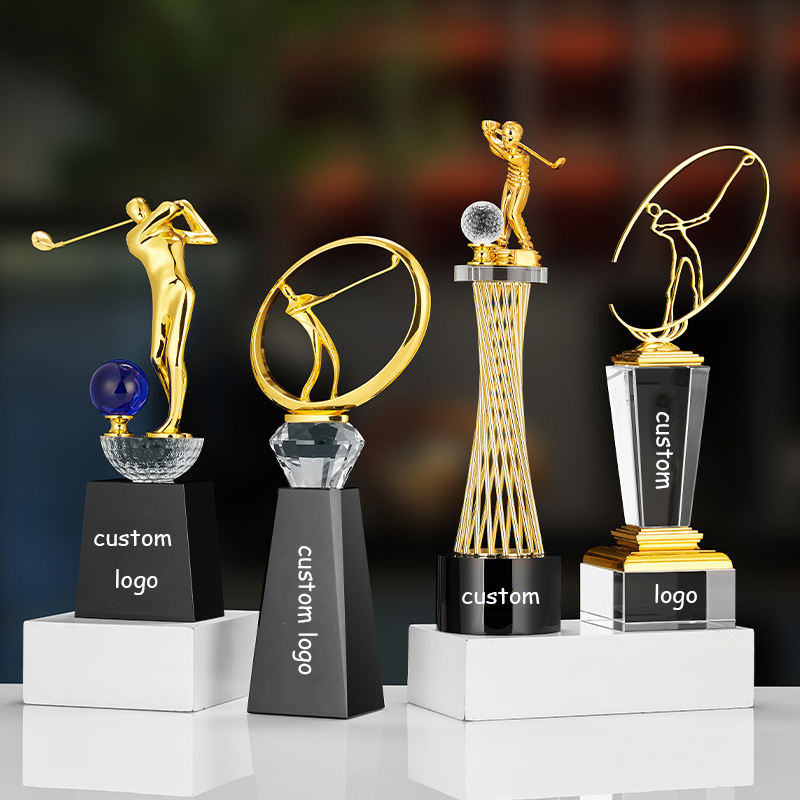 Funny Golf Awards Customizable Trophies for Sports Events