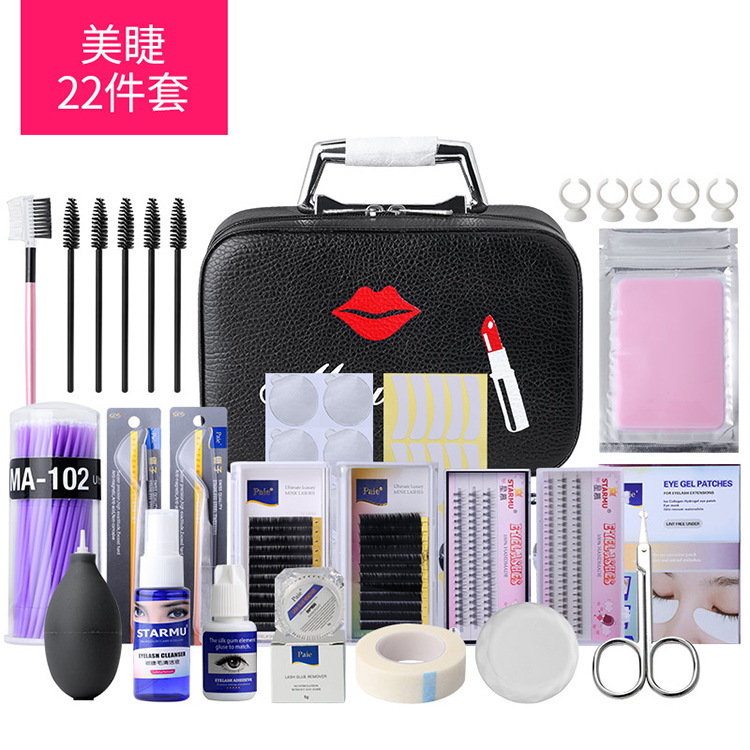 Hot selling Eyelash Extension Kits/Starter Lash Kits Set/Professional Eyelash Extension Tools