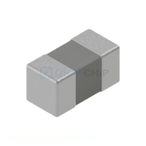 Condensateur céramique MLCC à montage en surface Original ABCUA 50S 02X 104K <span class=keywords><strong>NDG</strong></span> 0.1 uF 0402 (1005 métrique) CAP CER 100nF 50V X7R 0402 - Product Image 1