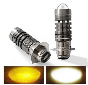 LED Moto LED faro faro lente giallo Hi <span class=keywords><strong>Lo</strong></span> lampada faro Moto - Product Image 3