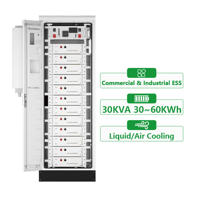 30kw Energy Storage Container Industrial & Commercial Energy Storage 30kwh 50kwh 60kwh Lithium Battery