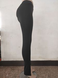 <span class=keywords><strong>Pantaloni</strong></span> Aderenti <span class=keywords><strong>Neri</strong></span> Sexy da <span class=keywords><strong>Donna</strong></span> a Vita Alta con Spacco Testurizzato, Elasticizzati, per Primavera/Estate, Feste e Clubwear, Moda <span class=keywords><strong>Slim</strong></span> <span class=keywords><strong>Fit</strong></span> - Product Image 5