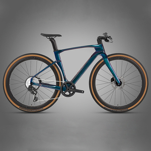 Bicicleta de Gravel de Fibra de Carbono RS-24S con Frenos de Disco Hidráulicos, Ruedas para Carretera y Montaña, Diseño Ligero que Mejora la Velocidad y la Eficiencia - Product Image 5