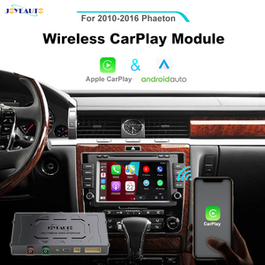 JoyeAuto Apple CarPlay & <span class=keywords><strong>Android</strong></span>オートインターフェイスボックスフォルクスワーゲンフェートン2010-2016ハンズフリー通話 - Product Image 2