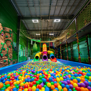 Soft Equipment Ball Pit para niños Small Playland Center Kids Indoor Playground Construction Play Set - Product Image 1