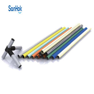 رف معدني للمستودعات بسعر المصنع، أنبوب أسود مضاد للكهرباء الساكنة بقطر 28 ملم وسمك 0.8-2.0 ملم، مطلي بـ ABS من 5 طبقات لطاولة العمل - Product Image 5