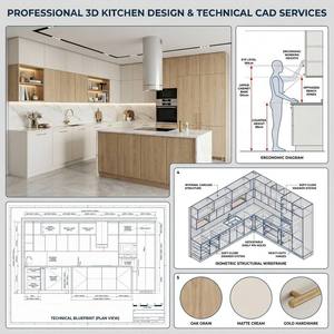 Moderne Küchenschränke mit Umweltfreundlichem Design, Feuchtigkeitsbeständig und Einfach zu Montieren, Anpassbare Größe - Product Image 6