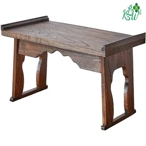 कारखाने फैशन अखरोट लकड़ी भंडारण चाय टेबल डिजाइन प्रकाश लकड़ी कॉफी टेबल