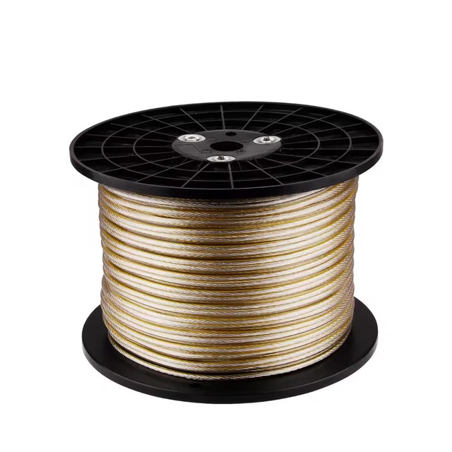 YYAUDIO Silver Plated HiFi Speaker Cable High-performance Amplifier Bulk Audio Line