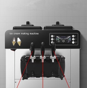 28L/h thương mại tự động bảng Top 3 hương vị giá rẻ sữa chua mềm phục vụ máy làm kem để bán - Product Image 5