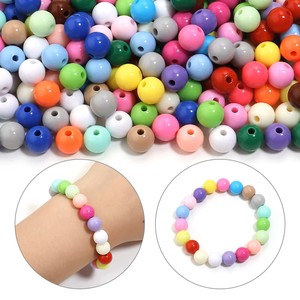 Cuentas Acrílicas de Color Sólido de 500G, 6/8/10/12/14/16/18/20mm, Cuentas Redondas Espaciadoras Sueltas <span class=keywords><strong>para</strong></span> Fabricación de Joyería, <span class=keywords><strong>Pulseras</strong></span> <span class=keywords><strong>y</strong></span> <span class=keywords><strong>Collares</strong></span> - Product Image 3