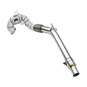 Tuyau d'échappement à flux libre <span class=keywords><strong>COC</strong></span> pour <span class=keywords><strong>VOLKSWAGEN</strong></span>/VW GOLF8/GOLF8 GTI/Tiguan/Arteon 2.0T 2019-2022 Système d'échappement - Product Image 1