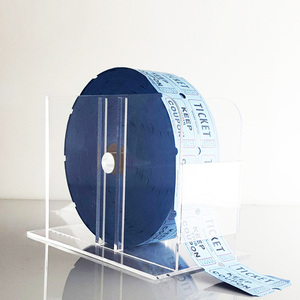 Clear Acrylic Raffle <strong>Ticket</strong> Dispenser Acrylic Raffle <strong>Ticket</strong> <strong>Holder</strong> - Product Image 1