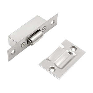 Hidden Stainless Steel <b>Door</b> Latch Locks for Cupboard Cabinet Roller Latch Wooden <b>Door</b> <b>Stops</b> Home Furniture Durable Modern - Product Image 3