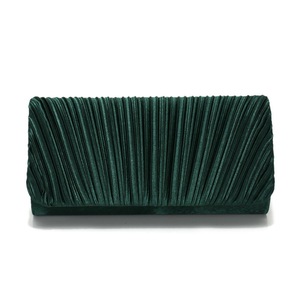 Sac bandoulière plissé brillant multicolore personnalisé pour femme, sacs pochettes vintage carrés à chaîne métallique pour femme, vente en gros - Product Image 3