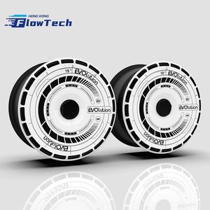 ฝาครอบล้อ FlowTech ขนาด 19 นิ้ว สำหรับรถยนต์ Tesla Model Y Model 3 Juniper Aero ป้องกันขอบล้อเต็มรูปแบบ จากโรงงานโดยตรง - Product Image 4