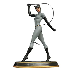 High Quality A Female Cat Resin Woman Statue